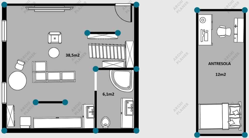 Ремонтированная квартира рядом с метро Кабаты с антресолью – 12