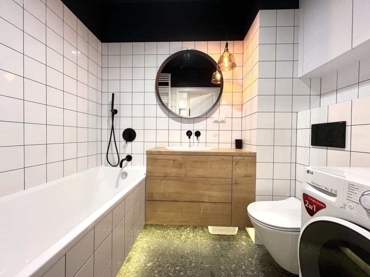 С меблями 2-комнатная квартира с балконом в Пражском Полночи – 8