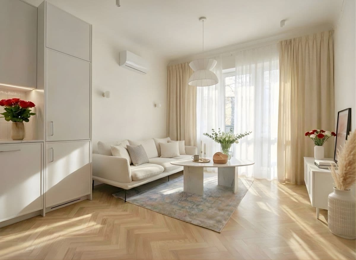 Светлая 3-комнатная квартира в Саской Кепе с балконом – 4