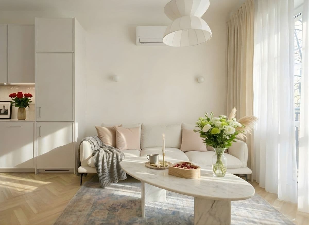 Светлая 3-комнатная квартира в Саской Кепе с балконом – 6