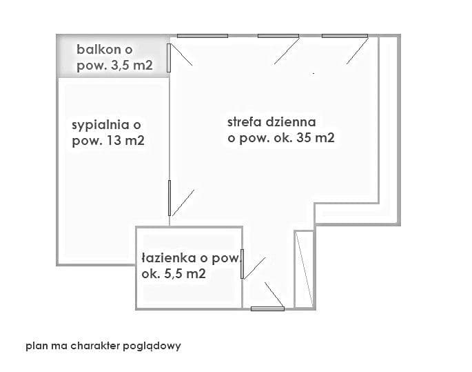 Стильная квартира 55 м² с балконом и парковкой – 3