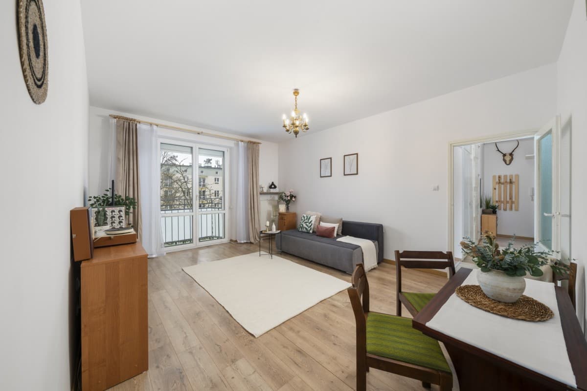 Светлая квартира рядом с Паком Шчастливицким – 2