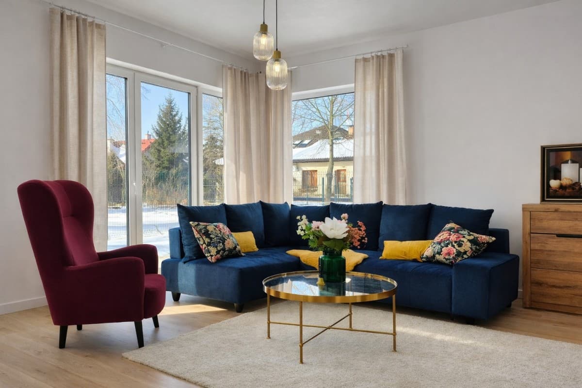 Современный дом на полупарке в тихой Бяłołęce – 1