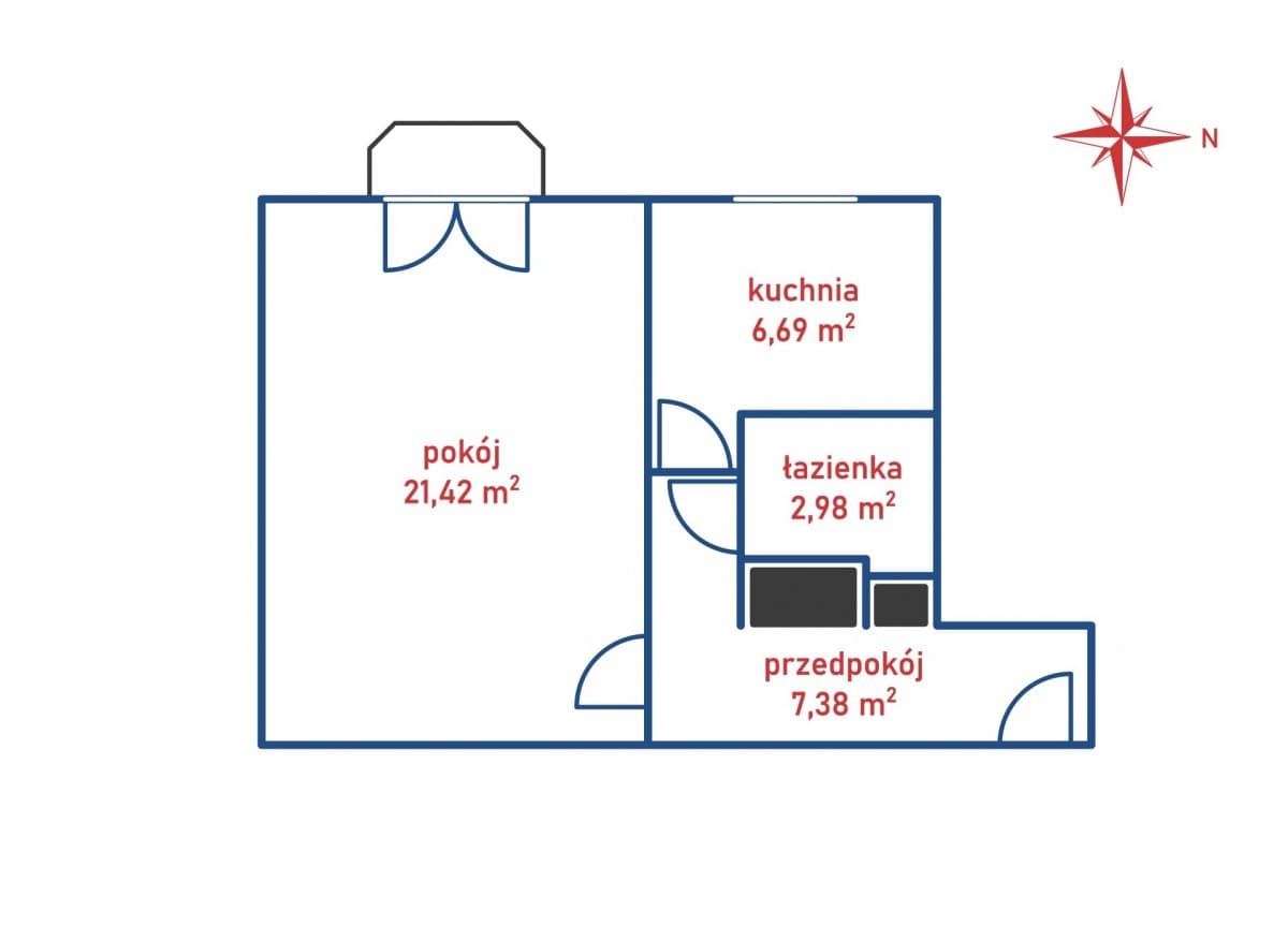 Светлая квартира рядом с Паком Шчастливицким – 10