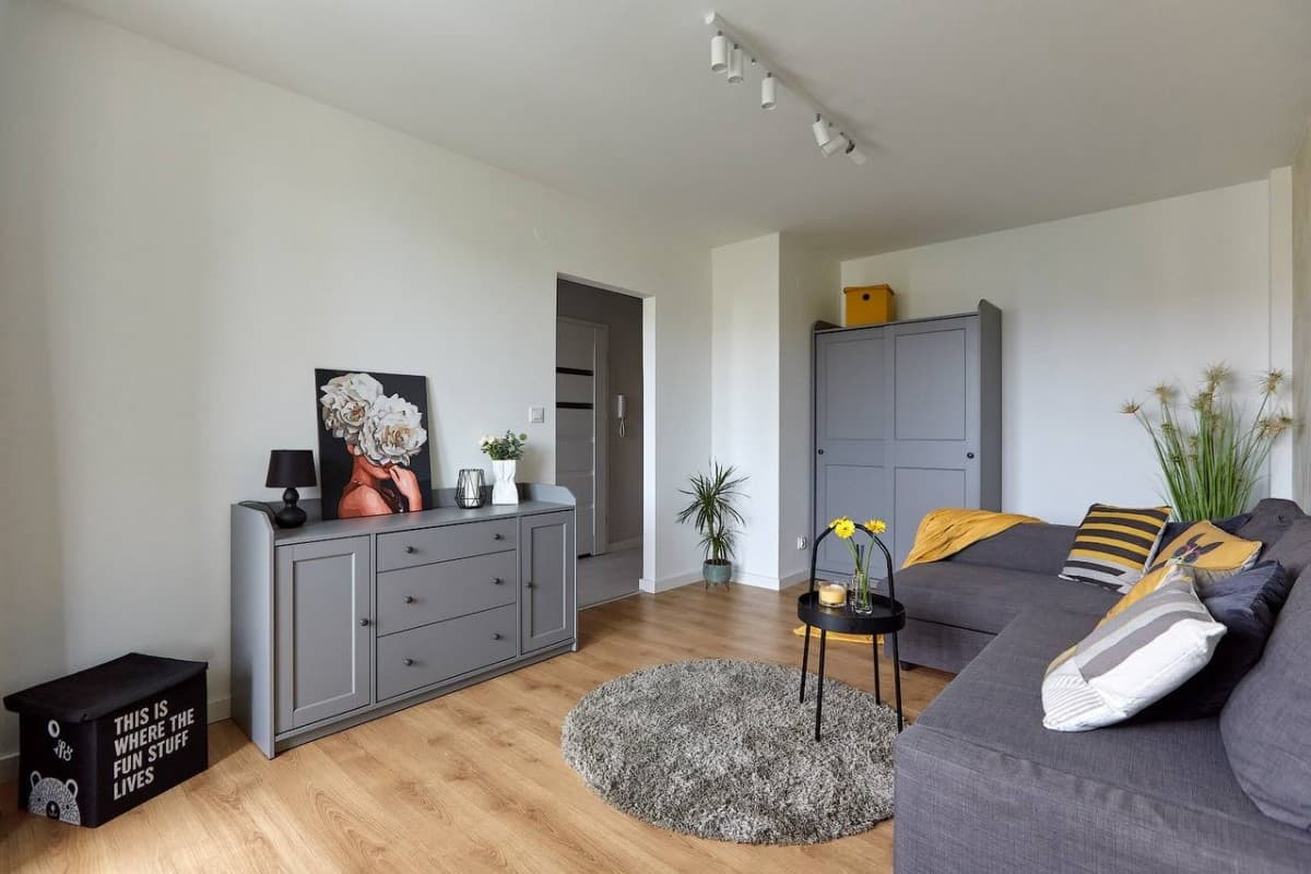 Современная квартира-студия с отдельной кухней в Уншусе – 11