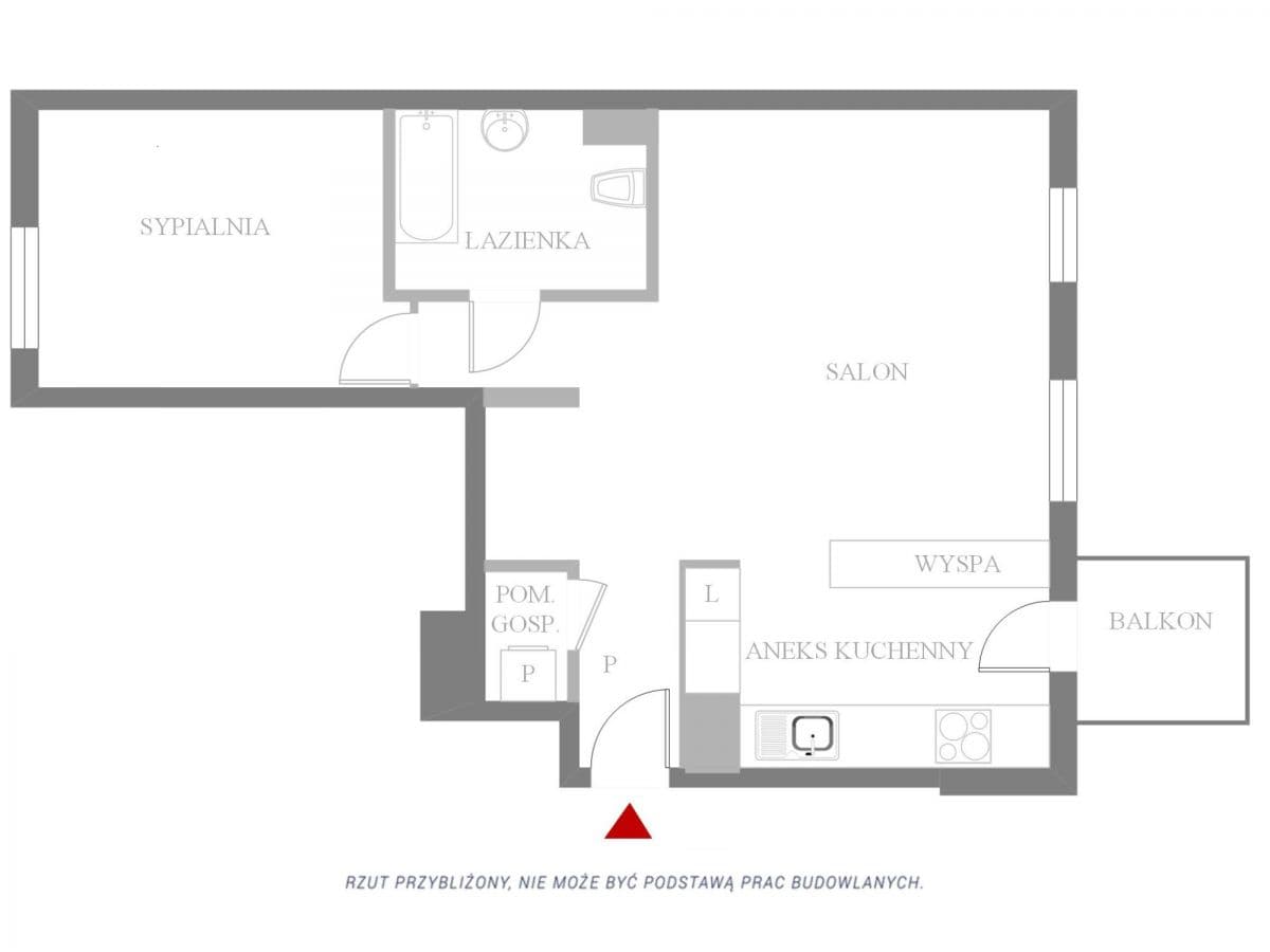Просторная однокомнатная квартира в Żoliborz – 18