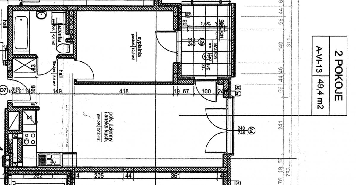 Светлая двухкомнатная квартира в Виланове – 10