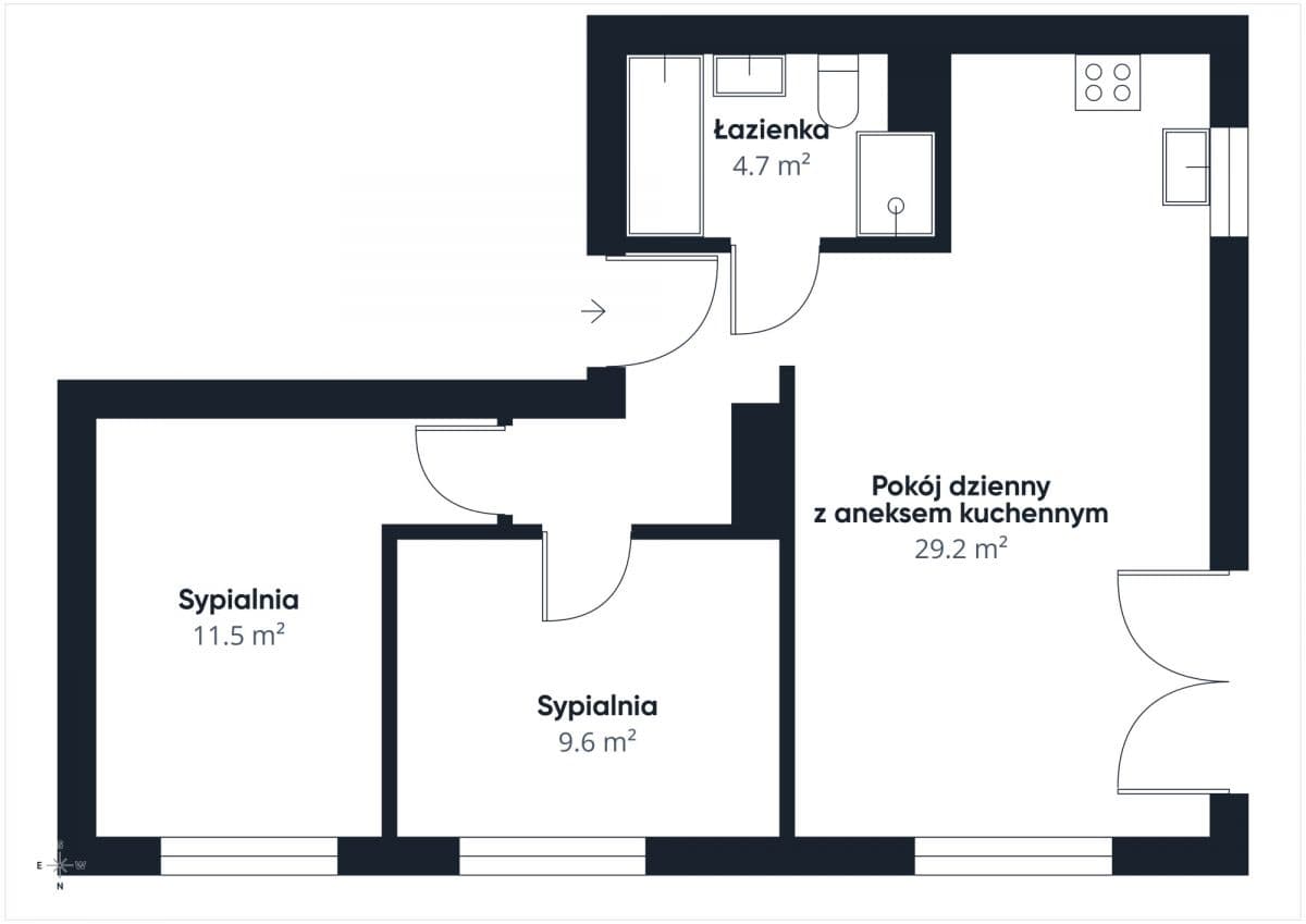 Трехкомнатная квартира с садом в закрытом комплексе – 16