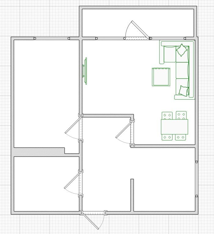 Светлая квартира с панорамным видом и лоджией – 10