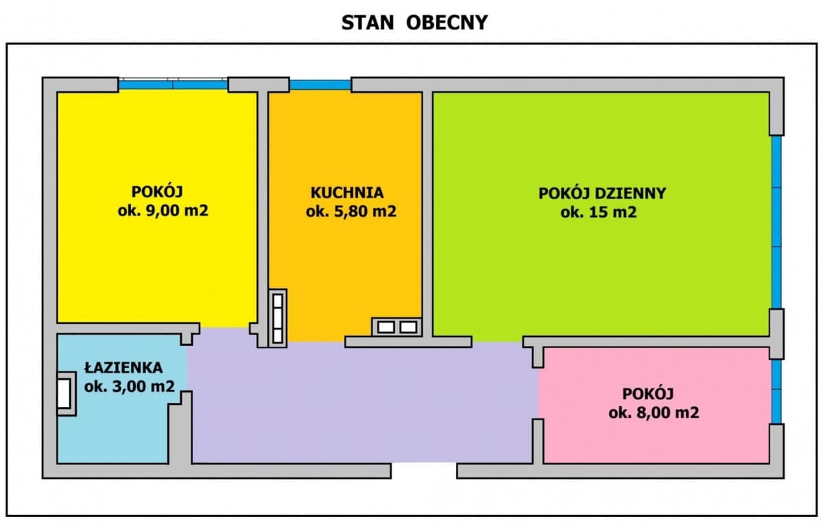 3-комнатная квартира на первом этаже в тихом комплексе – 4