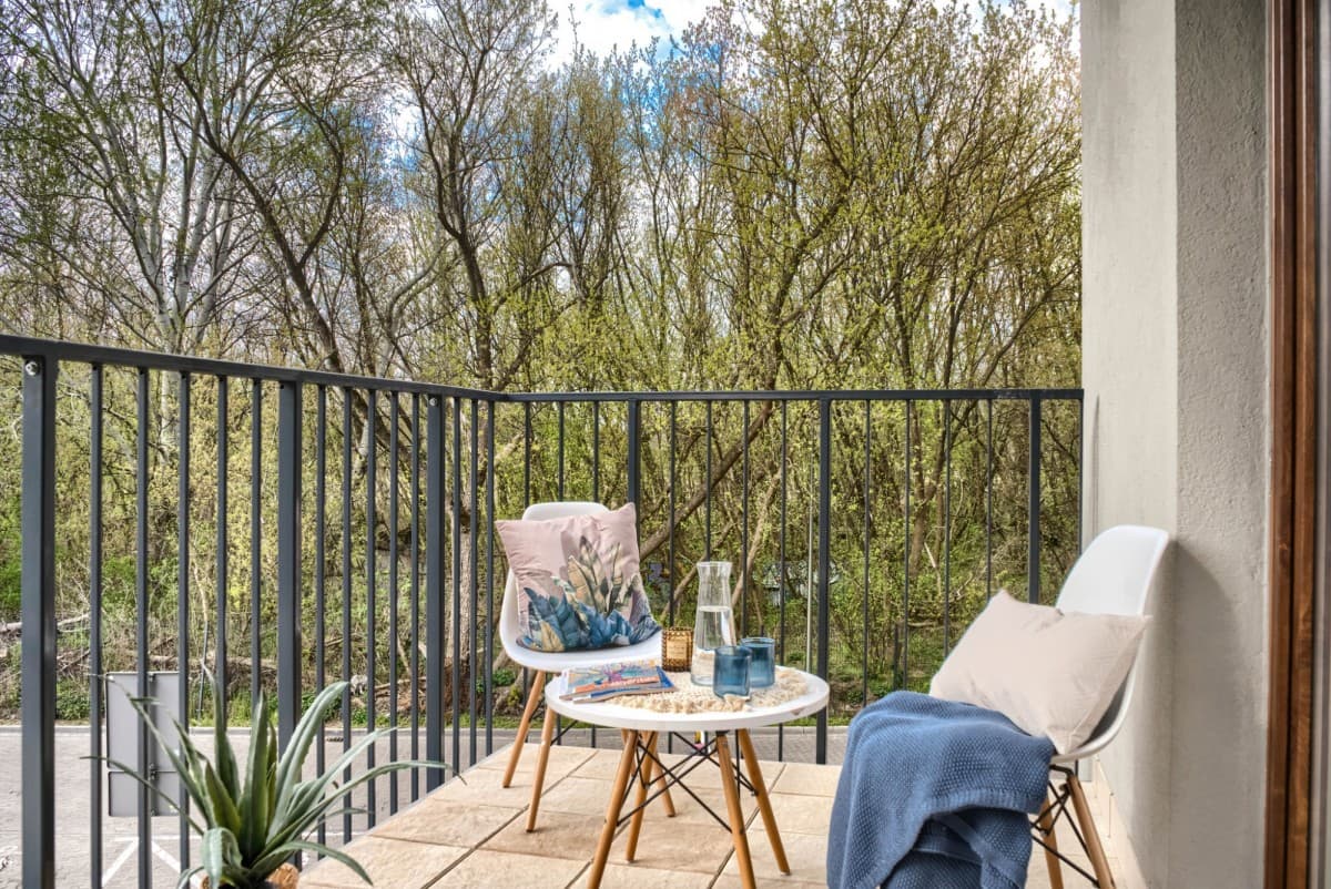 Nowoczesny apartament z widokiem na zieleń – 16