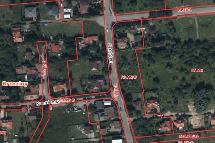 Investment land on busy Ostródzka street – 11