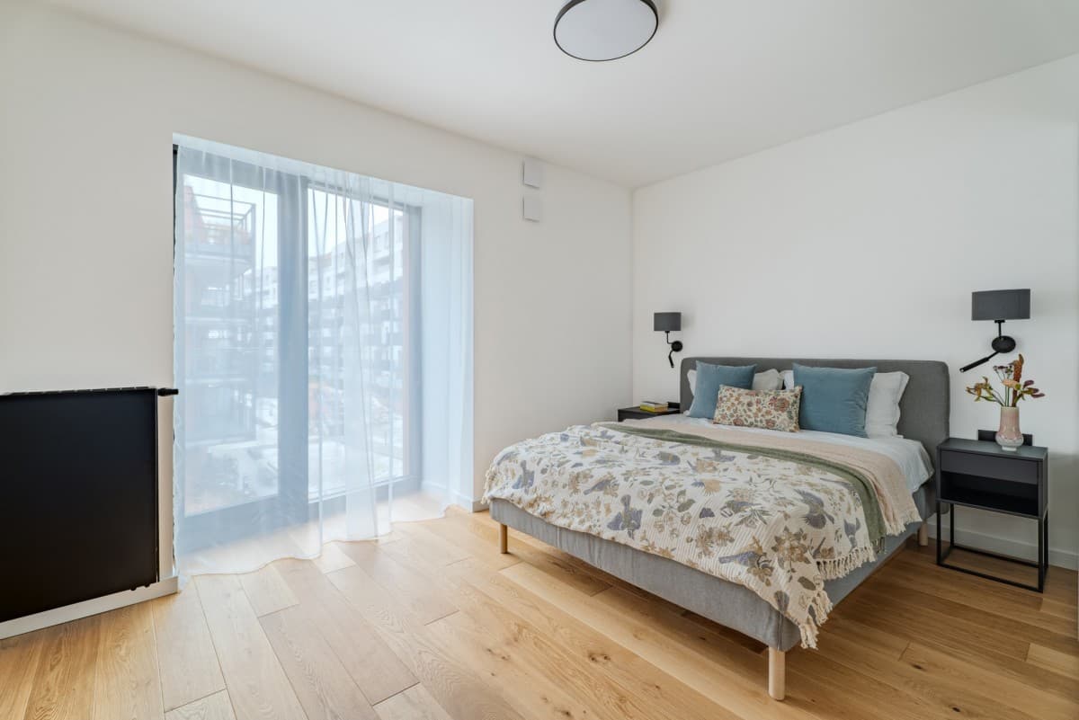 Newly designed 3-room apartment with balcony – 9