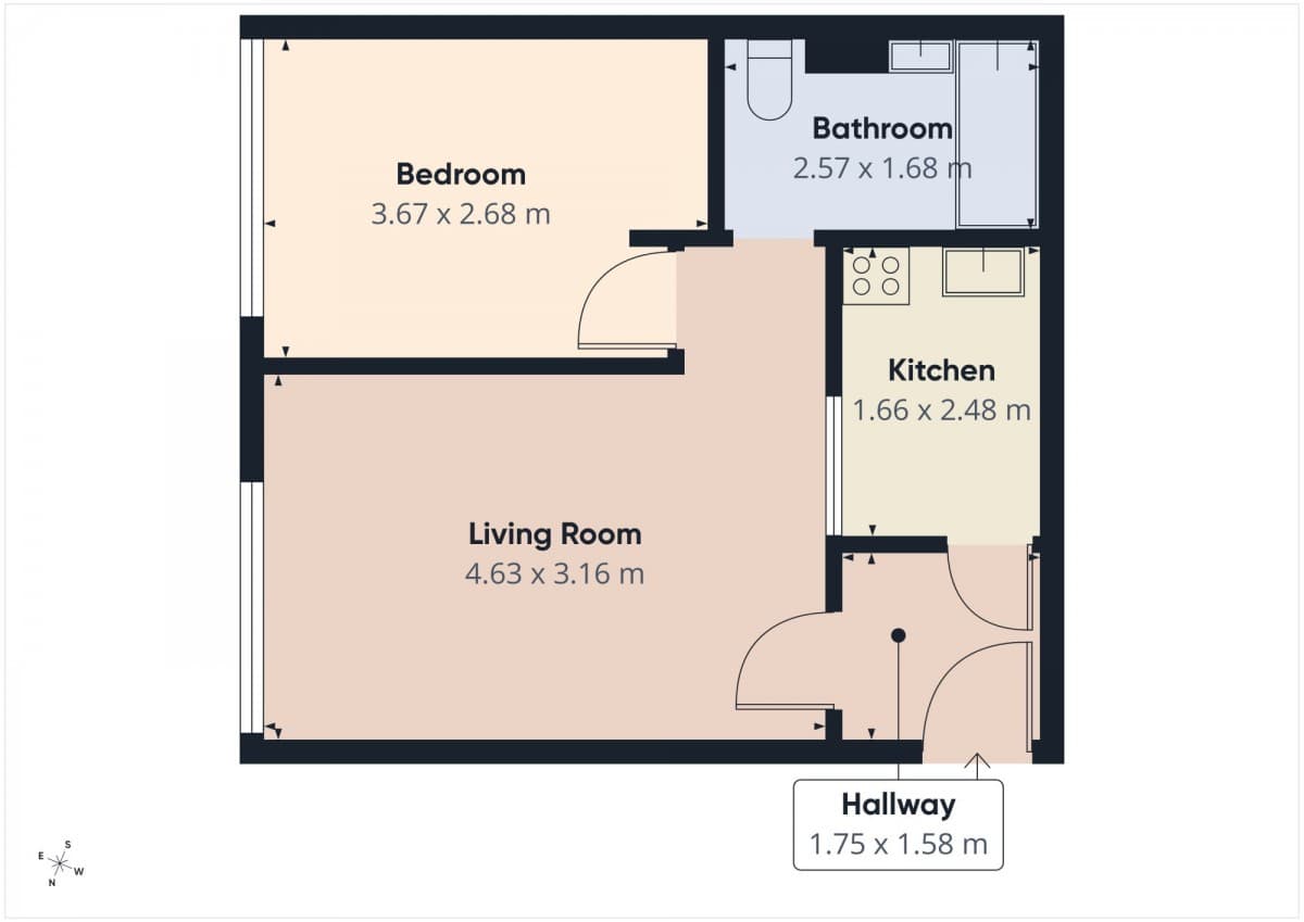 Two-bedroom apartment in a prime location – 8