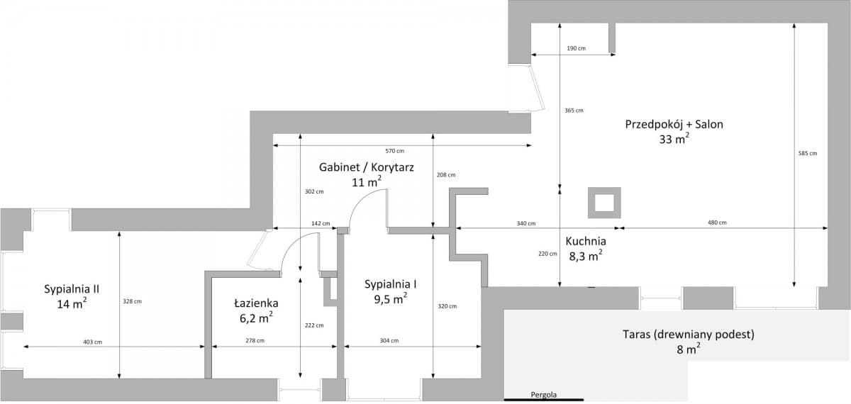 Ground floor apartment with terrace in Wilanów – 19