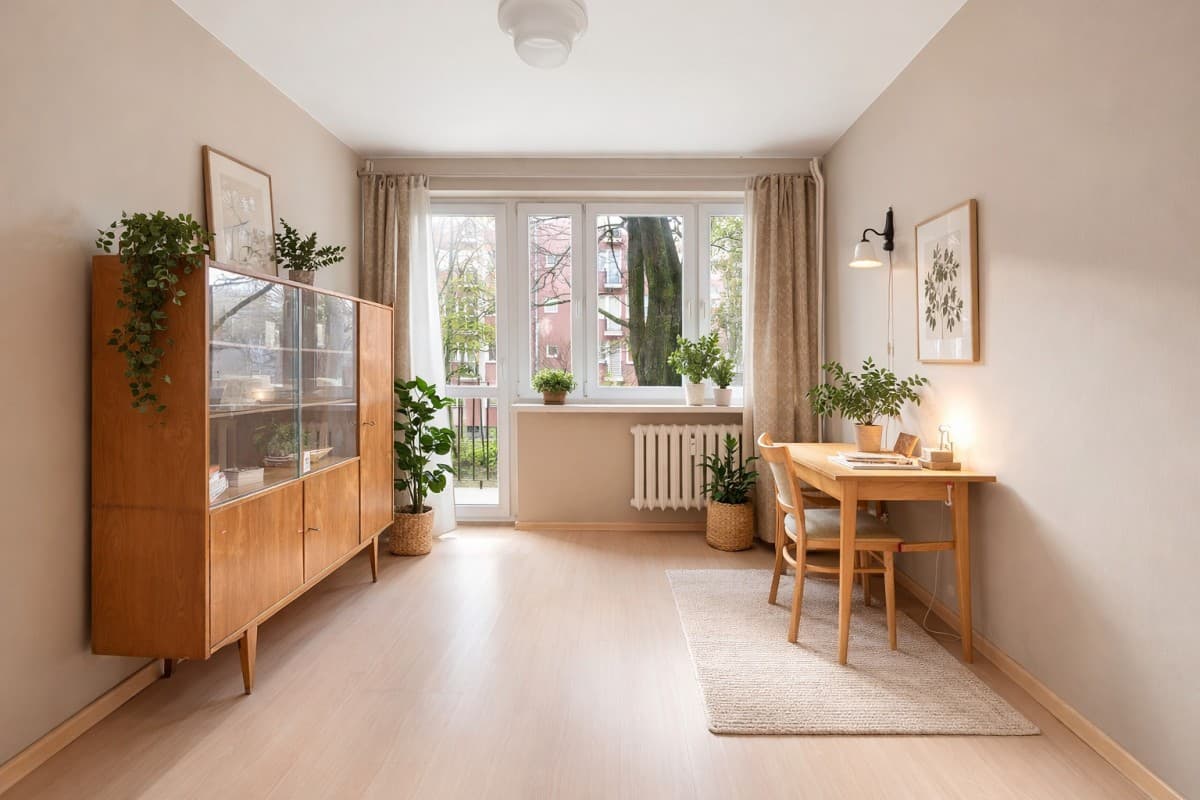 Bright, two-sided apartment in historic Żoliborz – 1