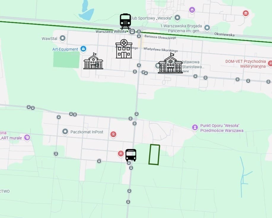 Spacious investment plot near Mazowiecki Park – 6