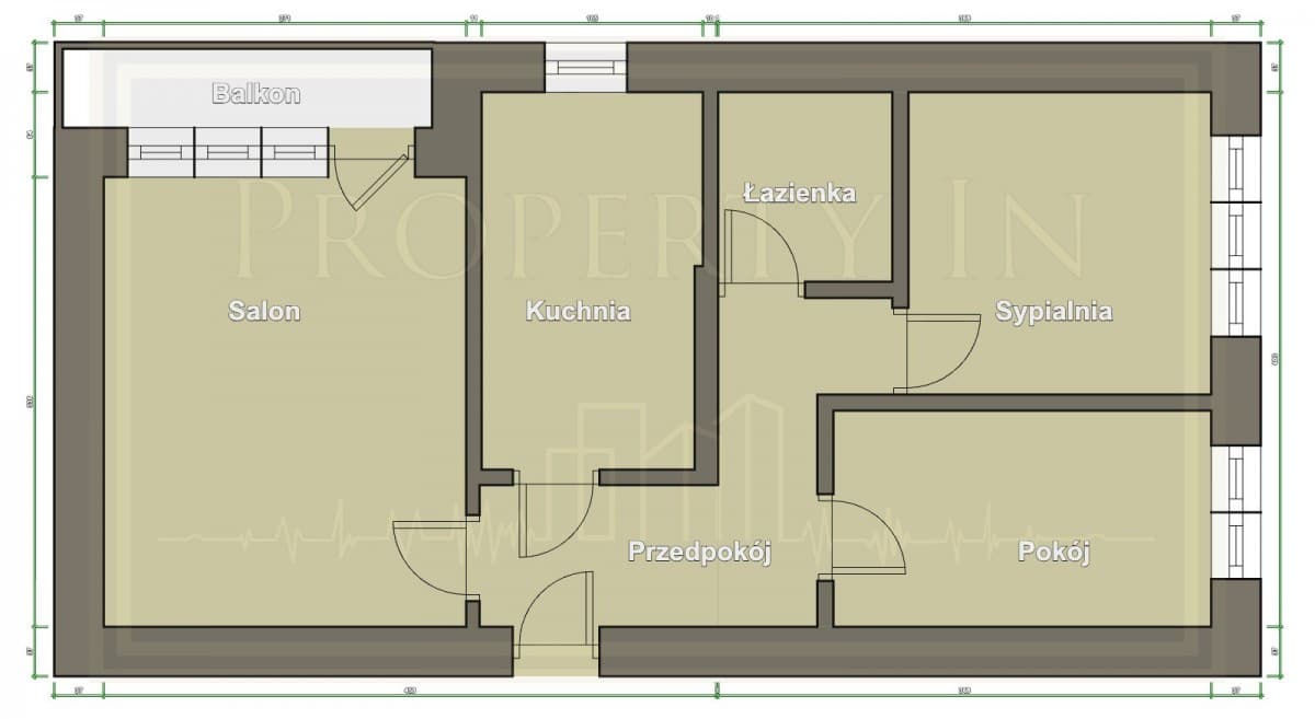 Functional 3-room apartment with balcony in Bemowo – 4