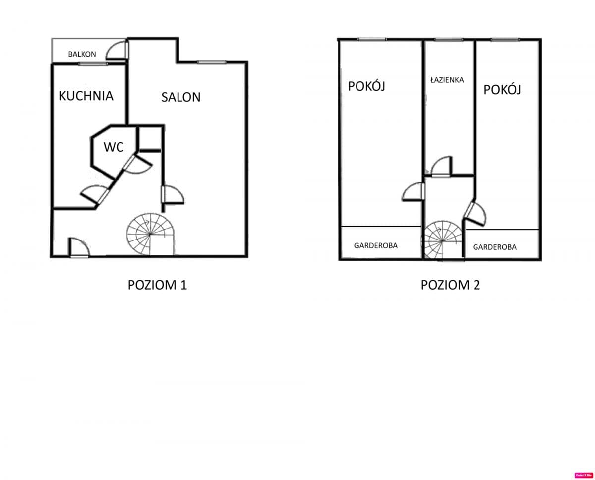 Spacious 2-level apartment with balcony in Piaseczno – 19