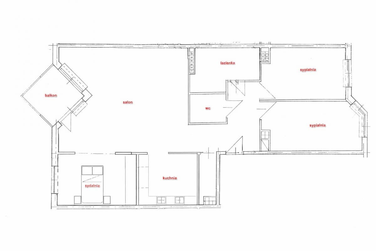 Spacious apartment with option for 4 rooms – 20