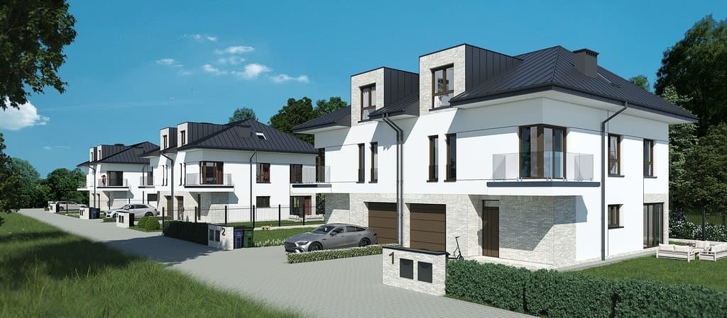 Luxury homes with private gardens near nature – 1