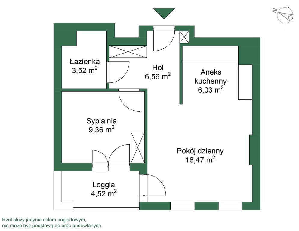 Penthouse with panoramic city views, 2 rooms – 12