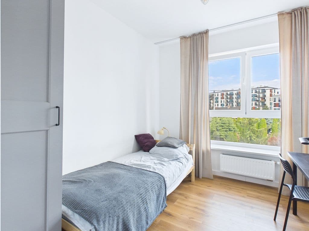 3-room apartment near Chrzanów Metro, available April – 11