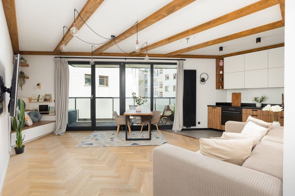 Modern 4-room apartment in Wilanów with balconies – 1