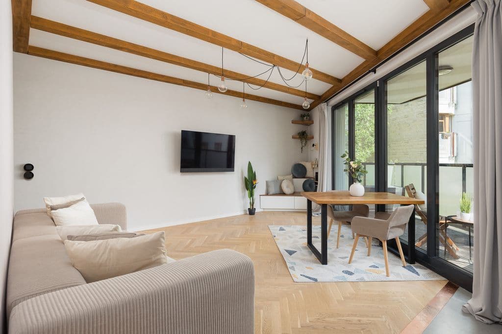 Modern 4-room apartment in Wilanów with balconies – 2