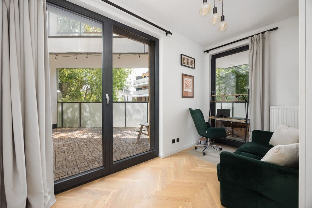 Modern 4-room apartment in Wilanów with balconies – 9