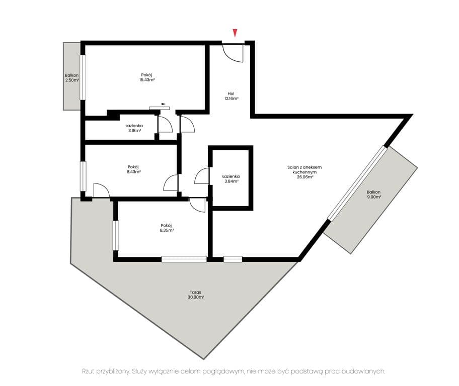 Modern 4-room apartment in Wilanów with balconies – 15
