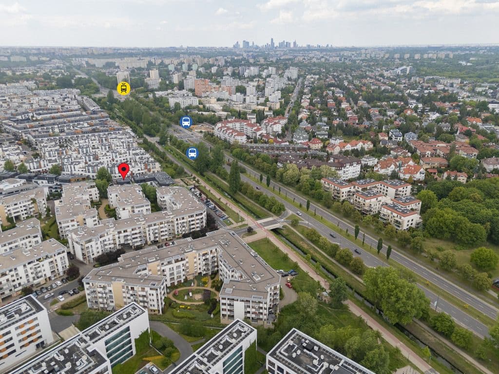 Modern 4-room apartment in Wilanów with balconies – 17