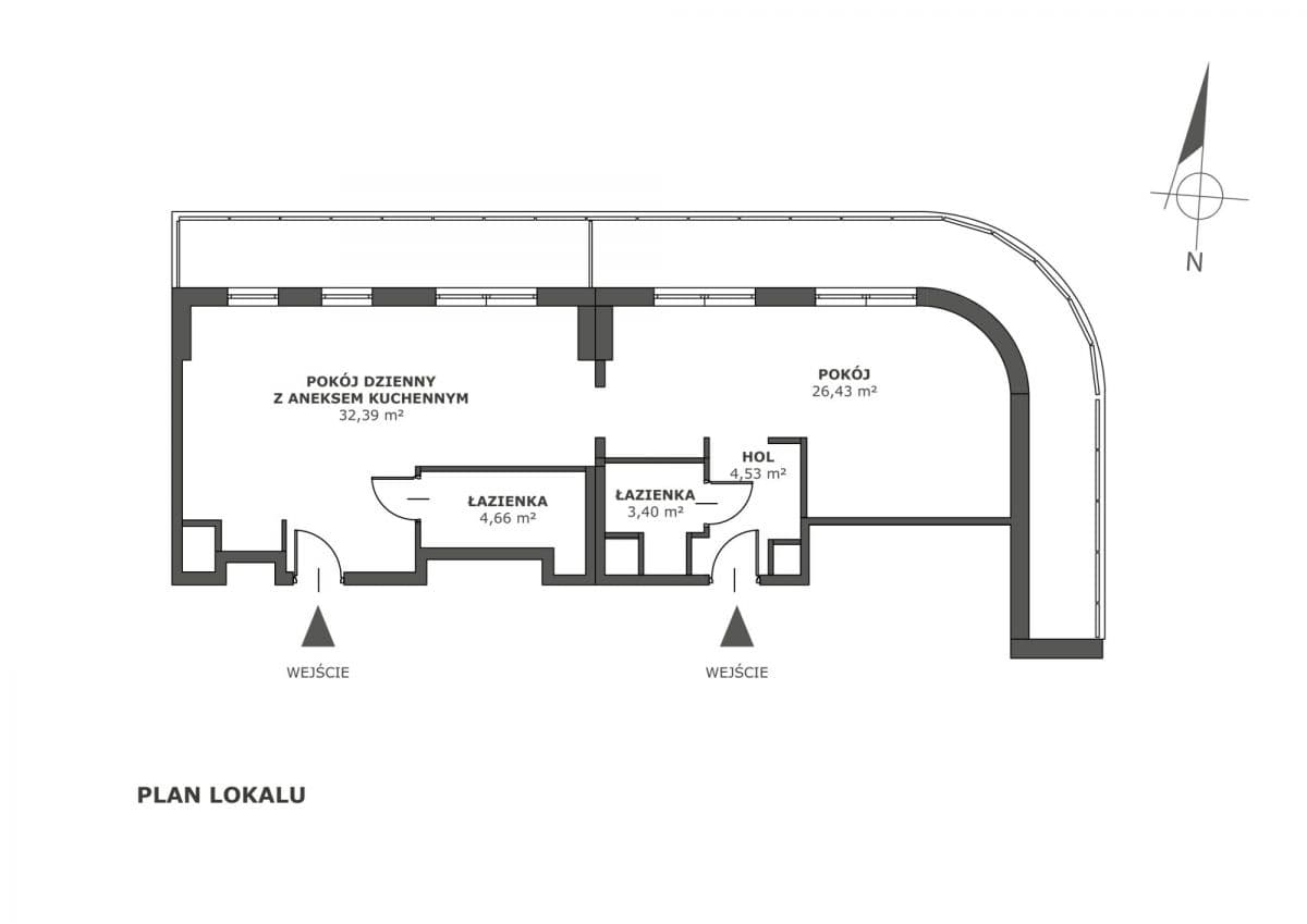 Luxury apartment with sunset views in Bliska Wola – 19