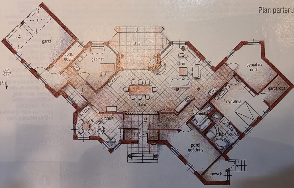 Unique Santa Fe style home in Falenica, Warsaw – 3