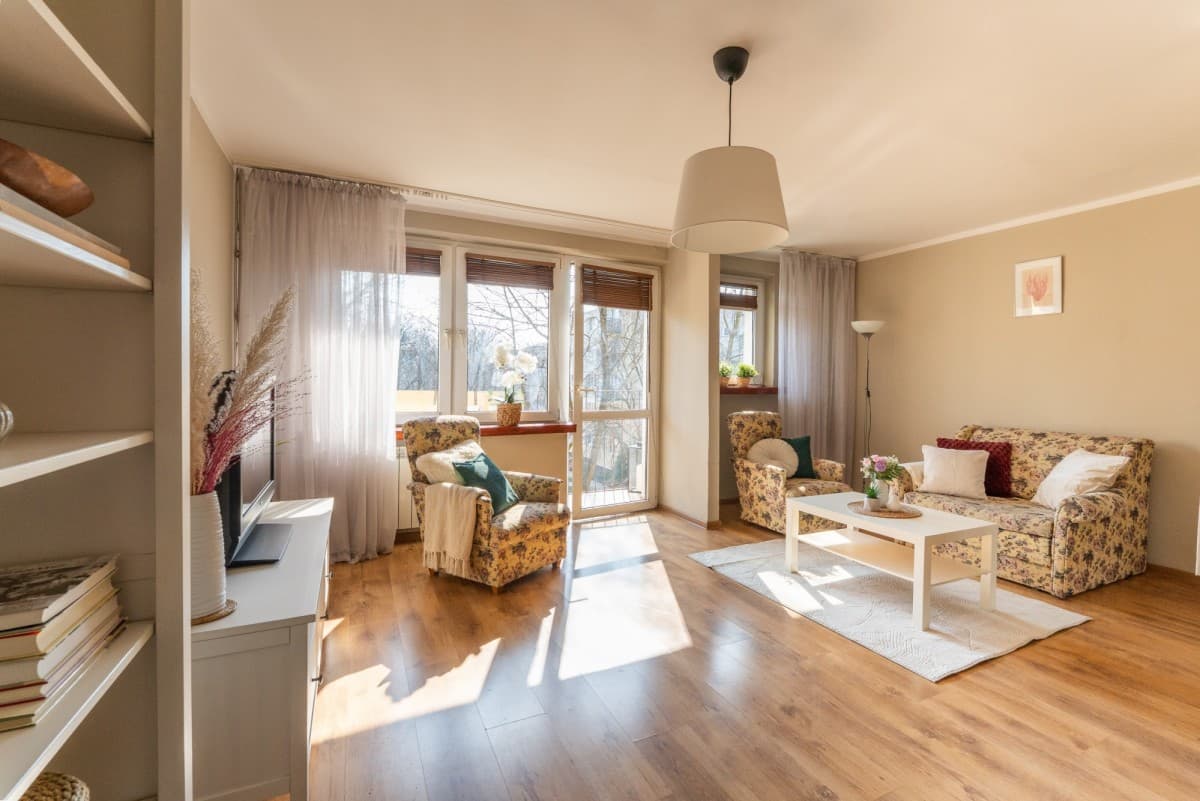 Functional apartment with green surroundings in Mokotów – 1