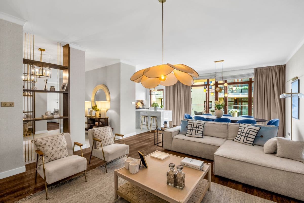 Luxury apartment in green Mokotów, ready to move in – 1