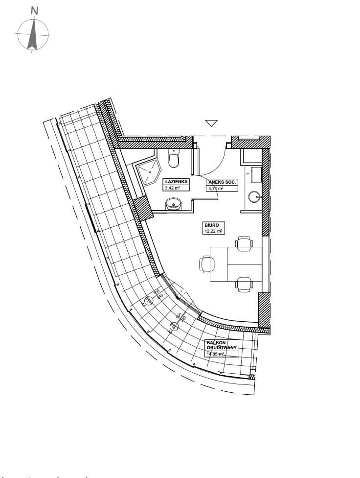 Fully equipped office space in vibrant Wola district – 9