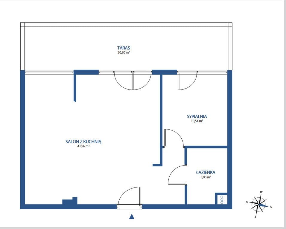 Spacious apartment with 35 m² terrace in Wilanów – 13