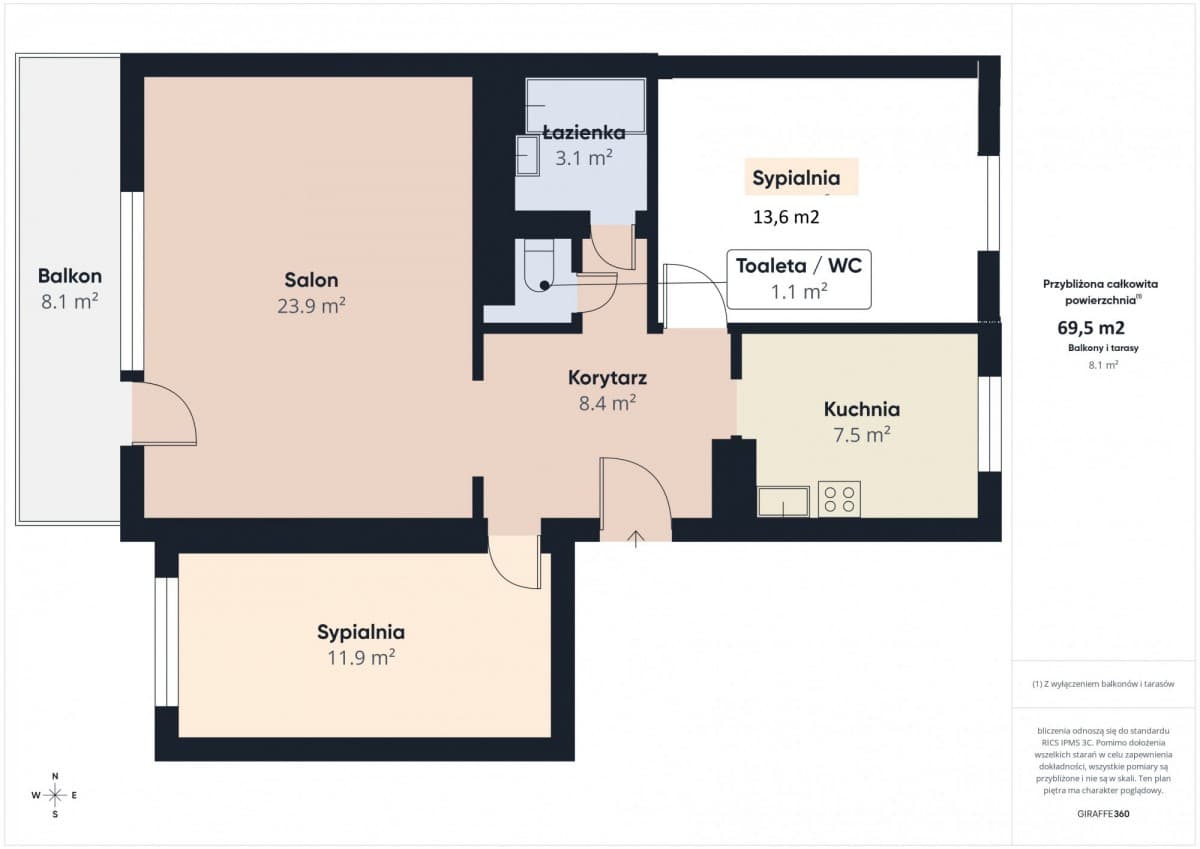 functional three-room flat in Stara Miłosna – 20