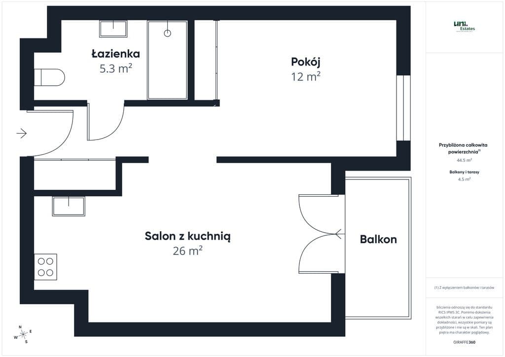 Comfortable 2-room apartment with spacious storage – 2