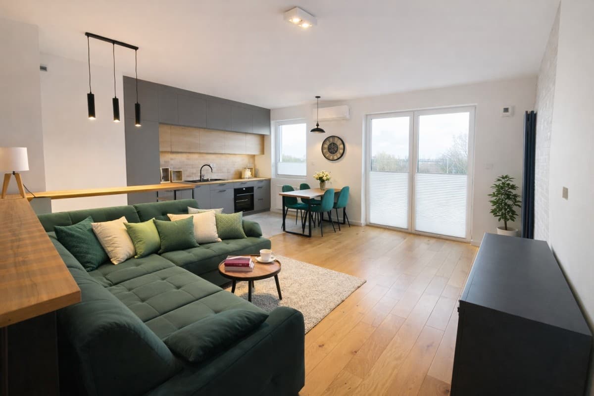 Modern 54 m² apartment with AC and garage – 3