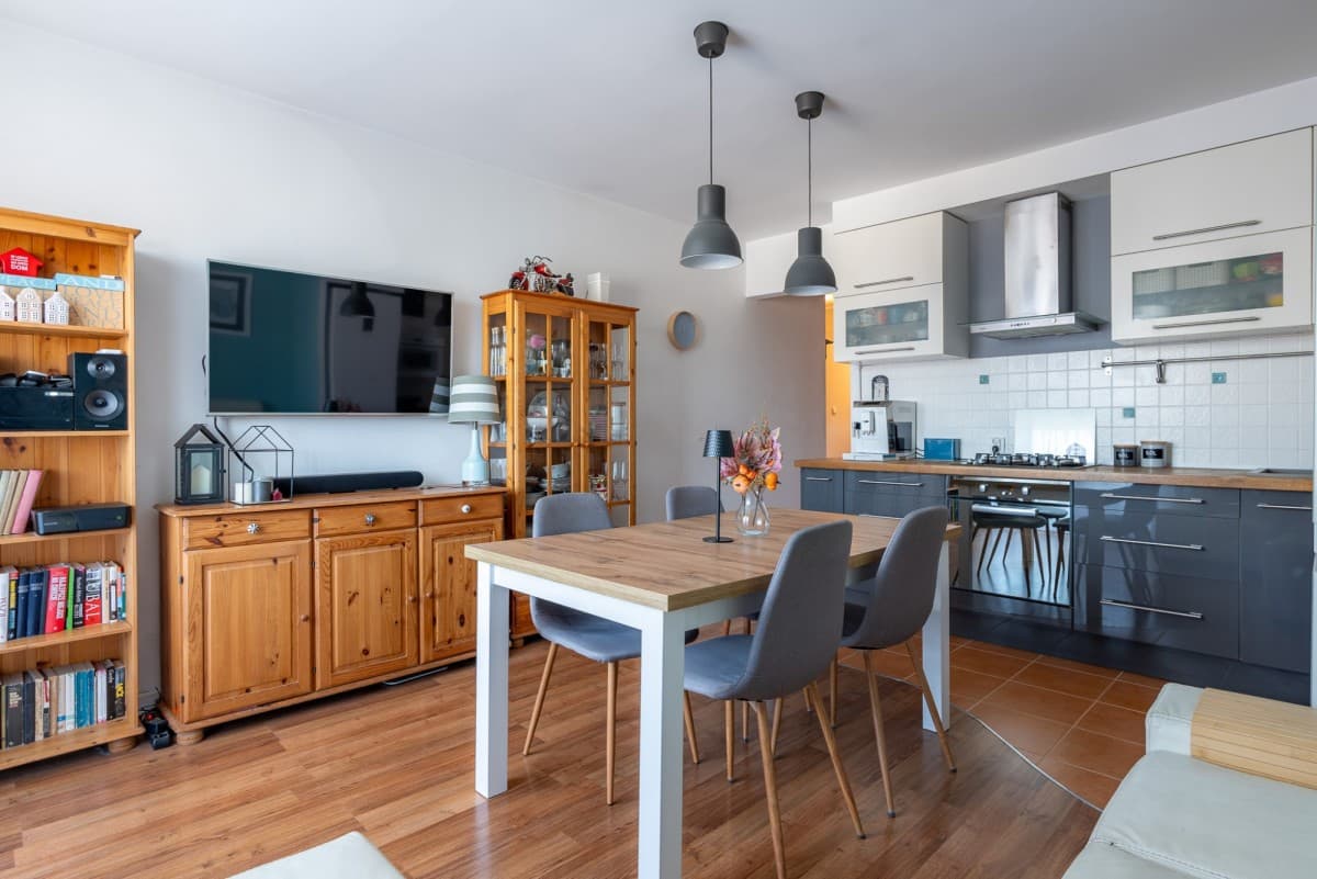 Functional 3-room apartment with balcony – 3
