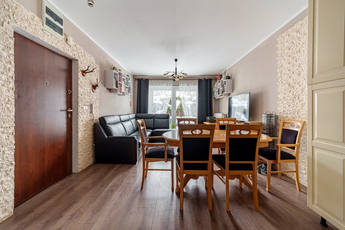 3-room apartment with two private gardens – 3