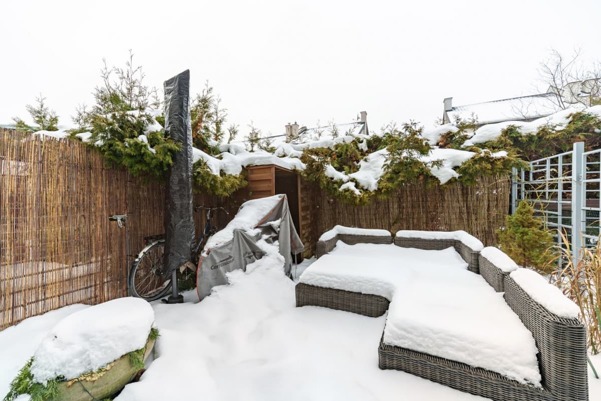 3-room apartment with two private gardens – 15