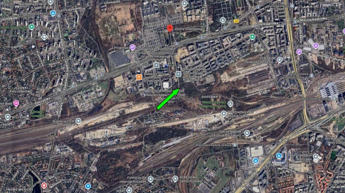 Building plot for residential investment in Wola – 2