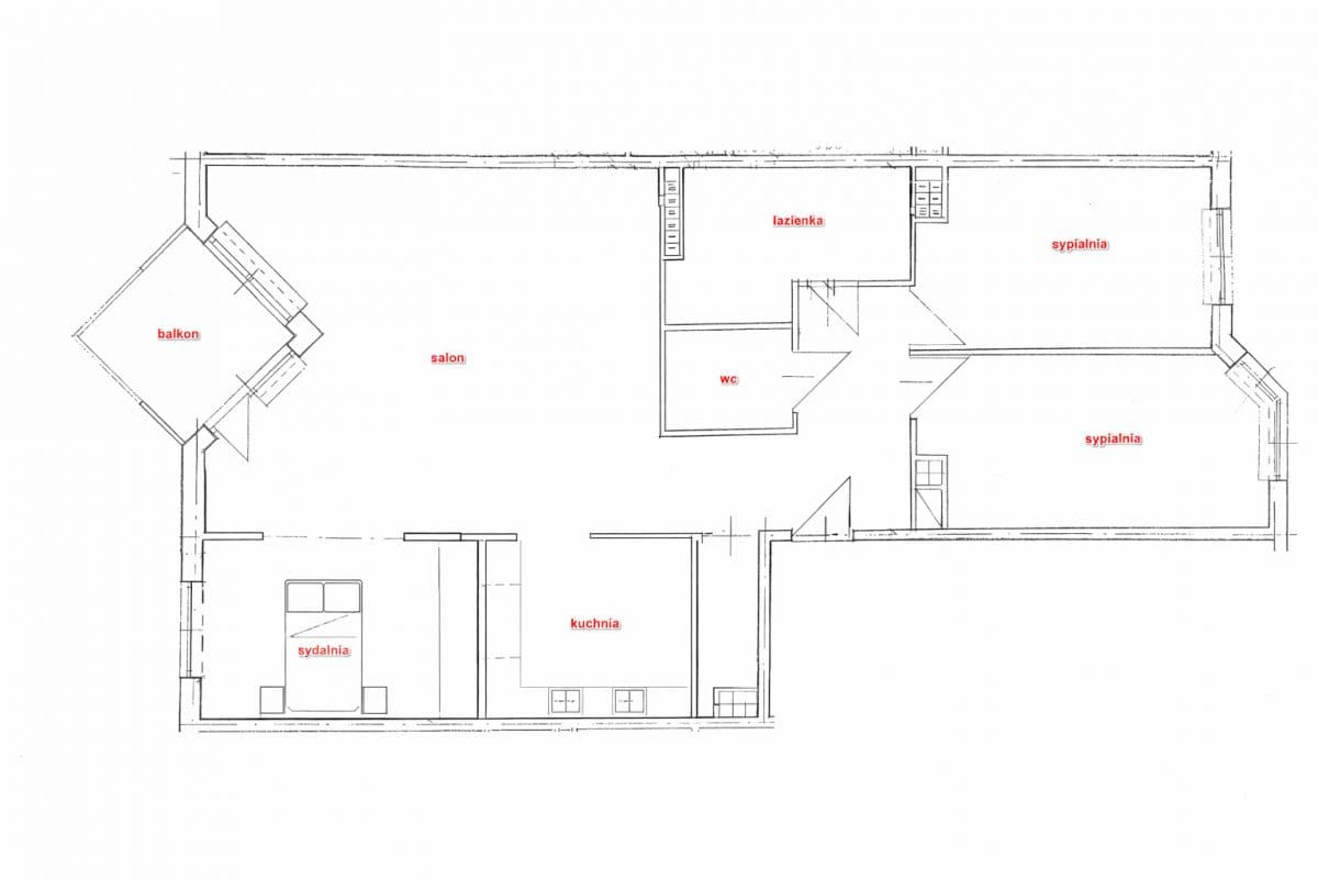 Spacious apartment with option for 4 rooms – 20