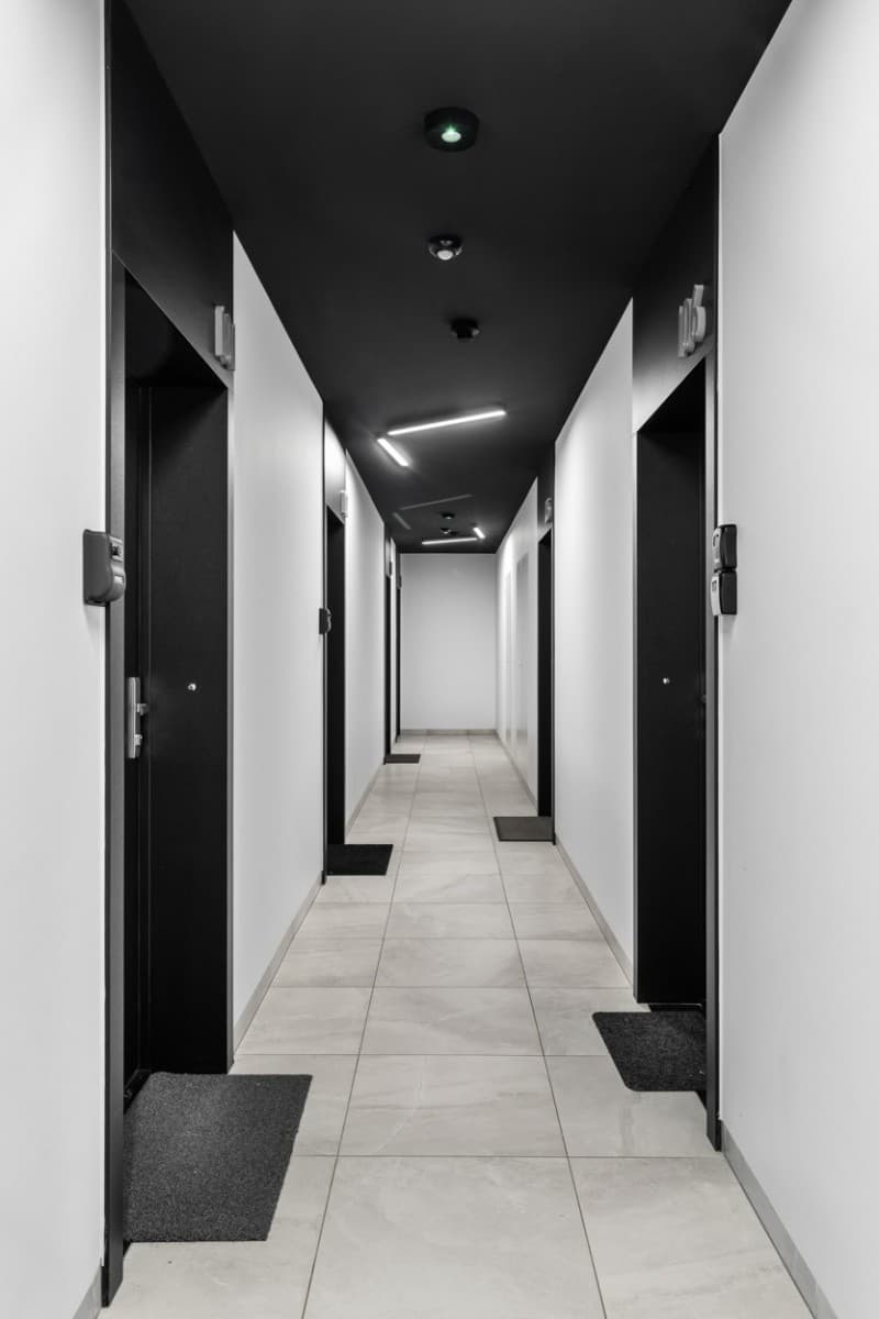 Completed studio with National Stadium view – 10