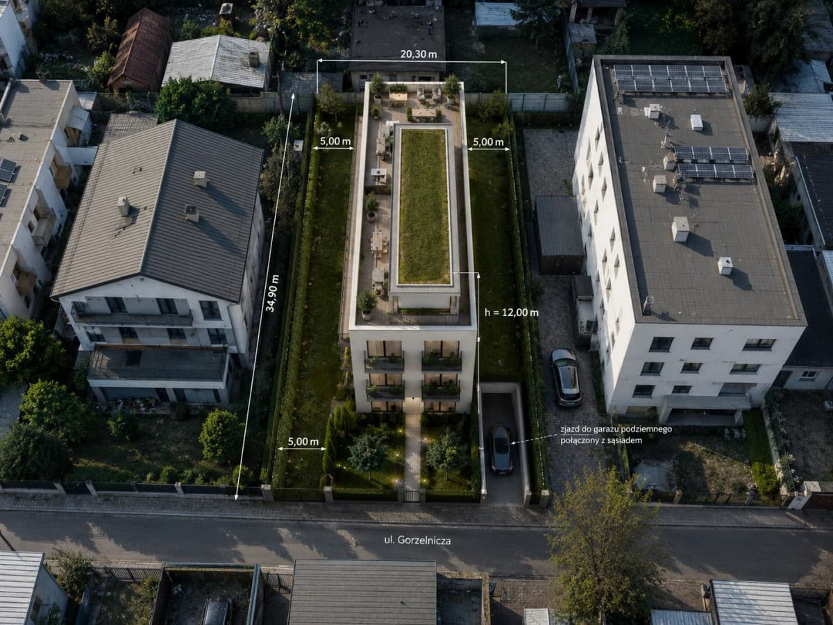 Investment land parcel with 707 m² in Warsaw – 2