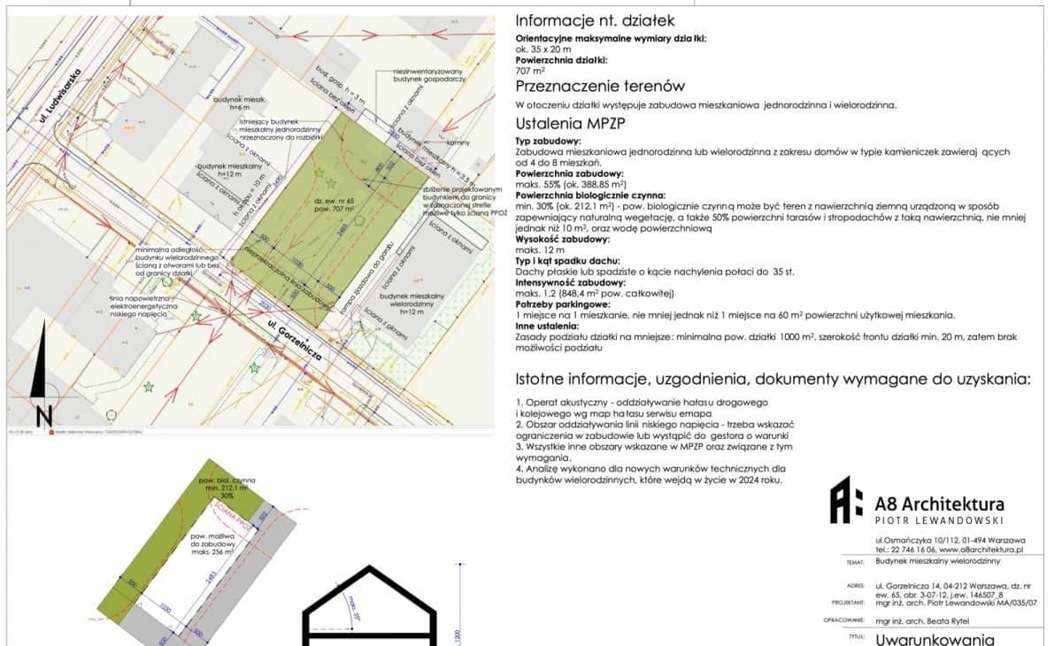 Investment land parcel with 707 m² in Warsaw – 5