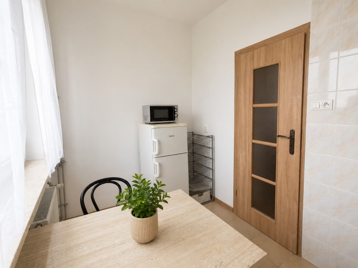 Odnowione mieszkanie 1-pokojowe z balkonem na Pradze – 4